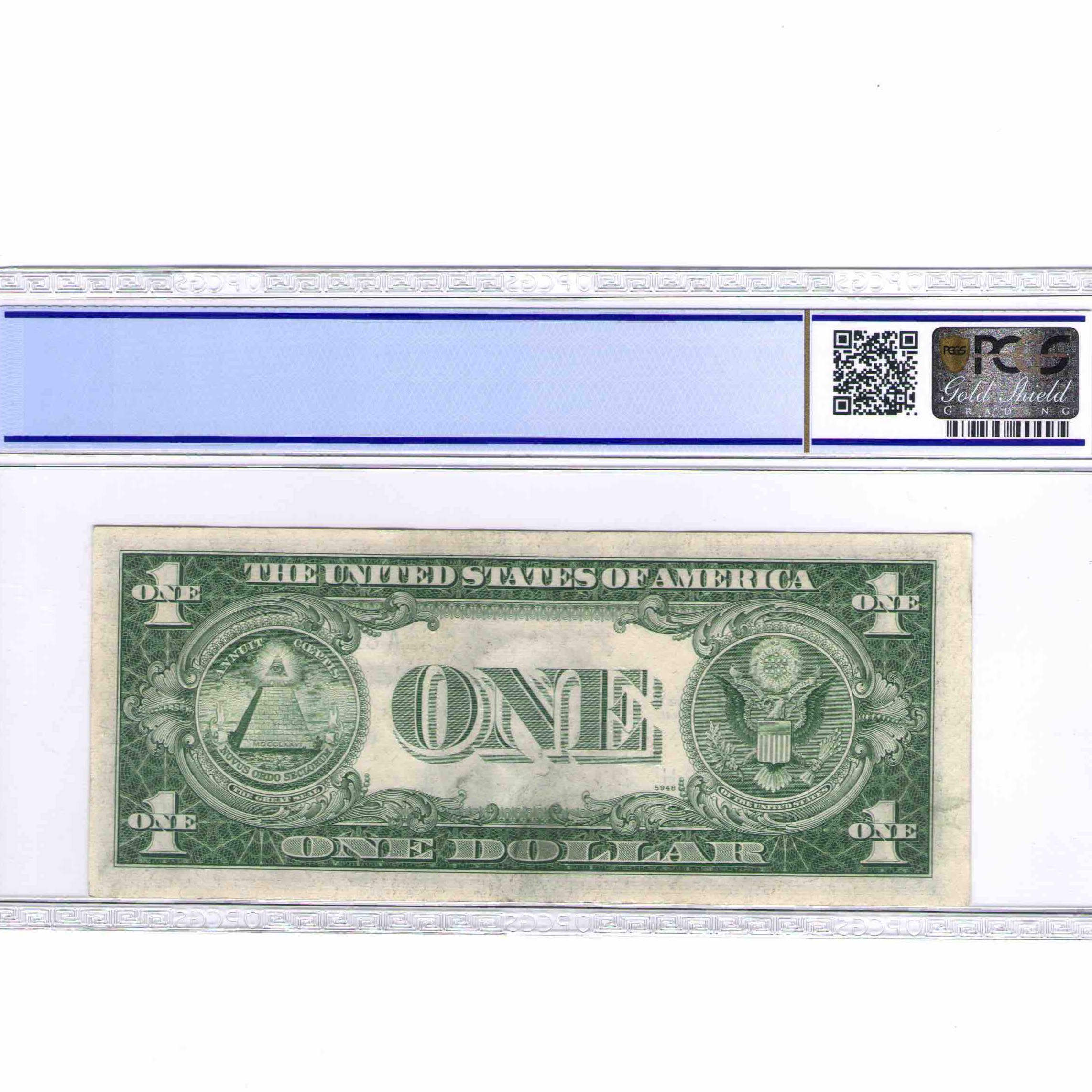 USA - 1 DOLLAR Silver certificate - 1935 revers USA - 1 DOLLAR Silver certificate - 1935 revers