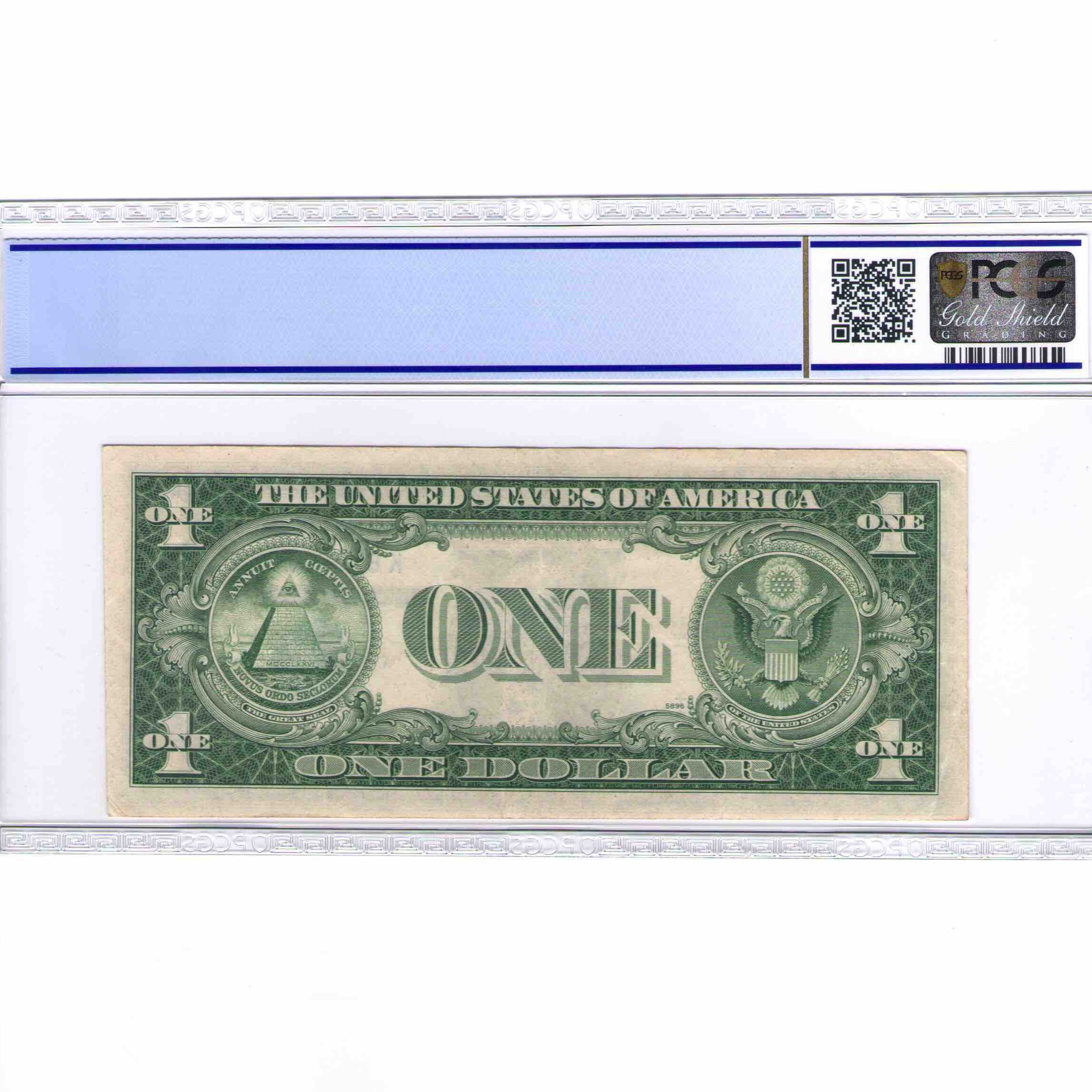 USA - 1 DOLLAR Silver certificate - 1935 revers