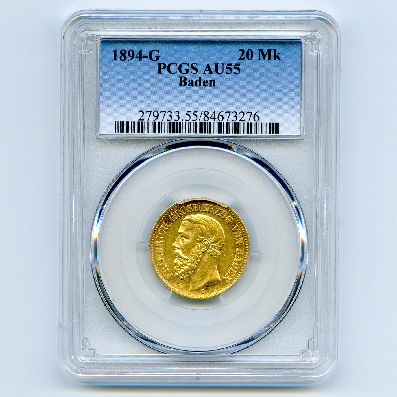 Allemagne - 20 Mark - 1894 G avers Allemagne - 20 Mark - 1894 G avers