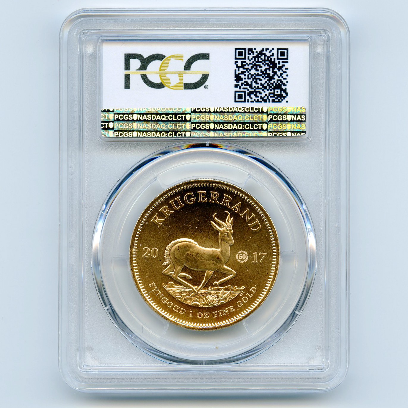 Afrique du Sud - Krugerrand - 2017 revers Afrique du Sud - Krugerrand - 2017 revers