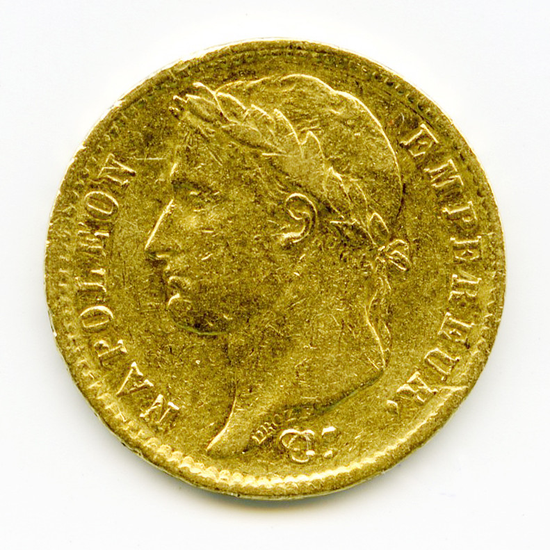 Napoléon Ier - 20 Francs - 1810 K avers