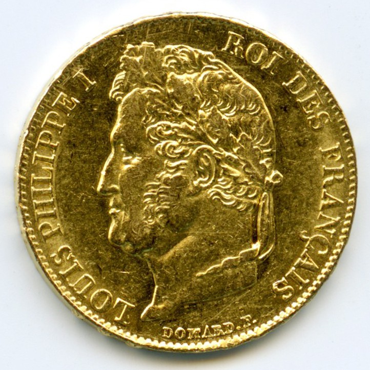 Louis-Philippe Ier - 20 Francs - 1841 A avers