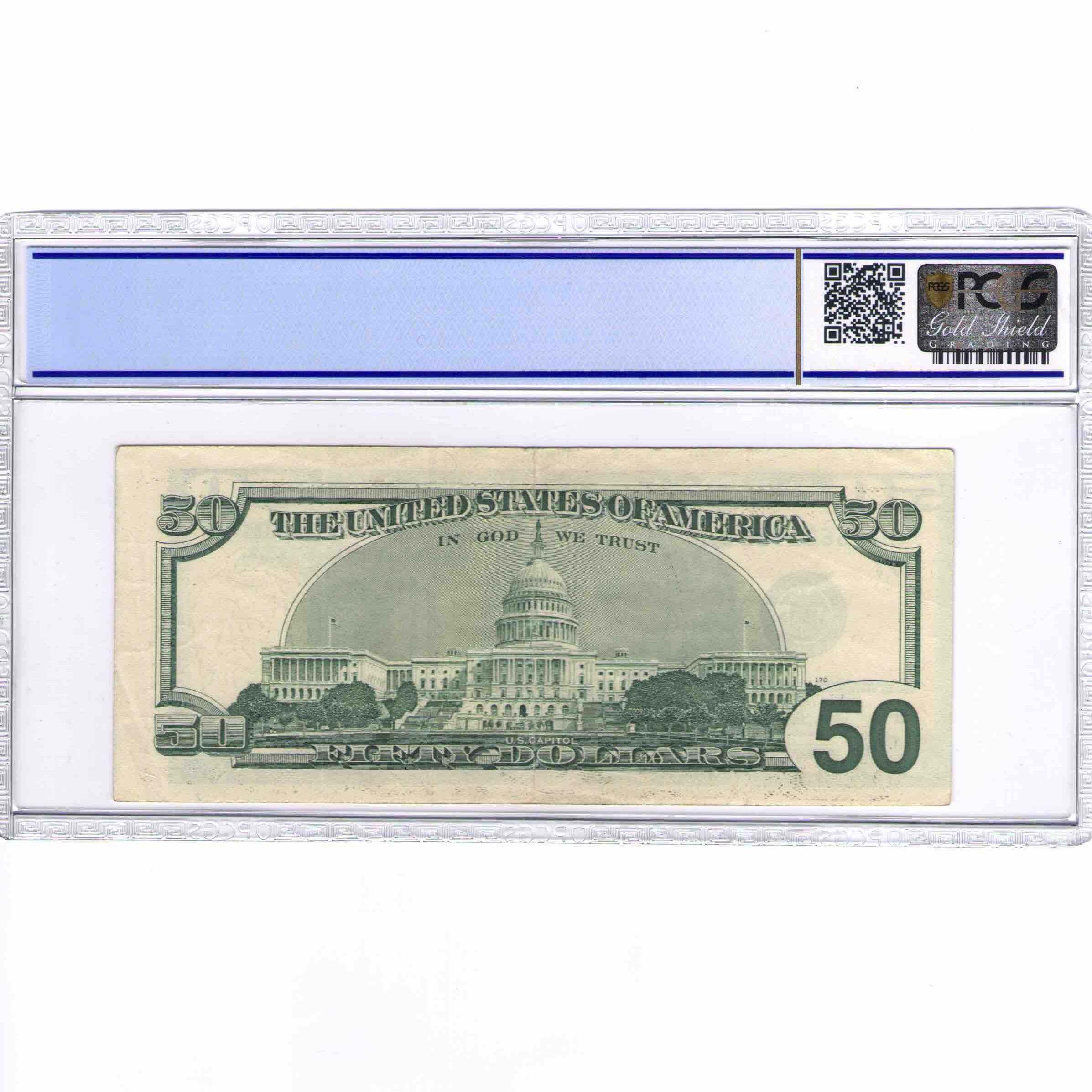 USA - 50 DOLLARS FAUTE revers USA - 50 DOLLARS FAUTE revers
