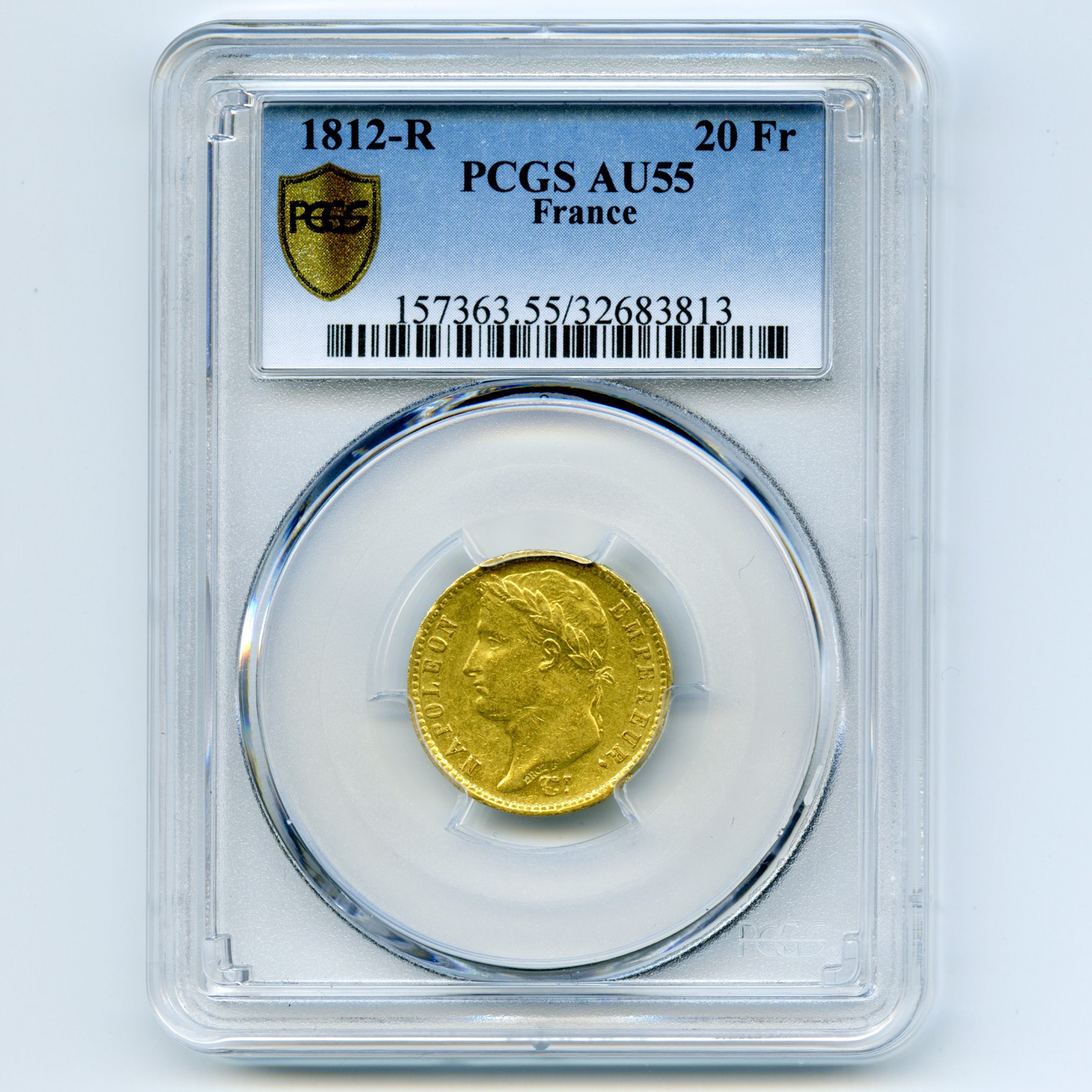 Napoléon Ier - 20 Francs - 1812 R avers Napoléon Ier - 20 Francs - 1812 R avers