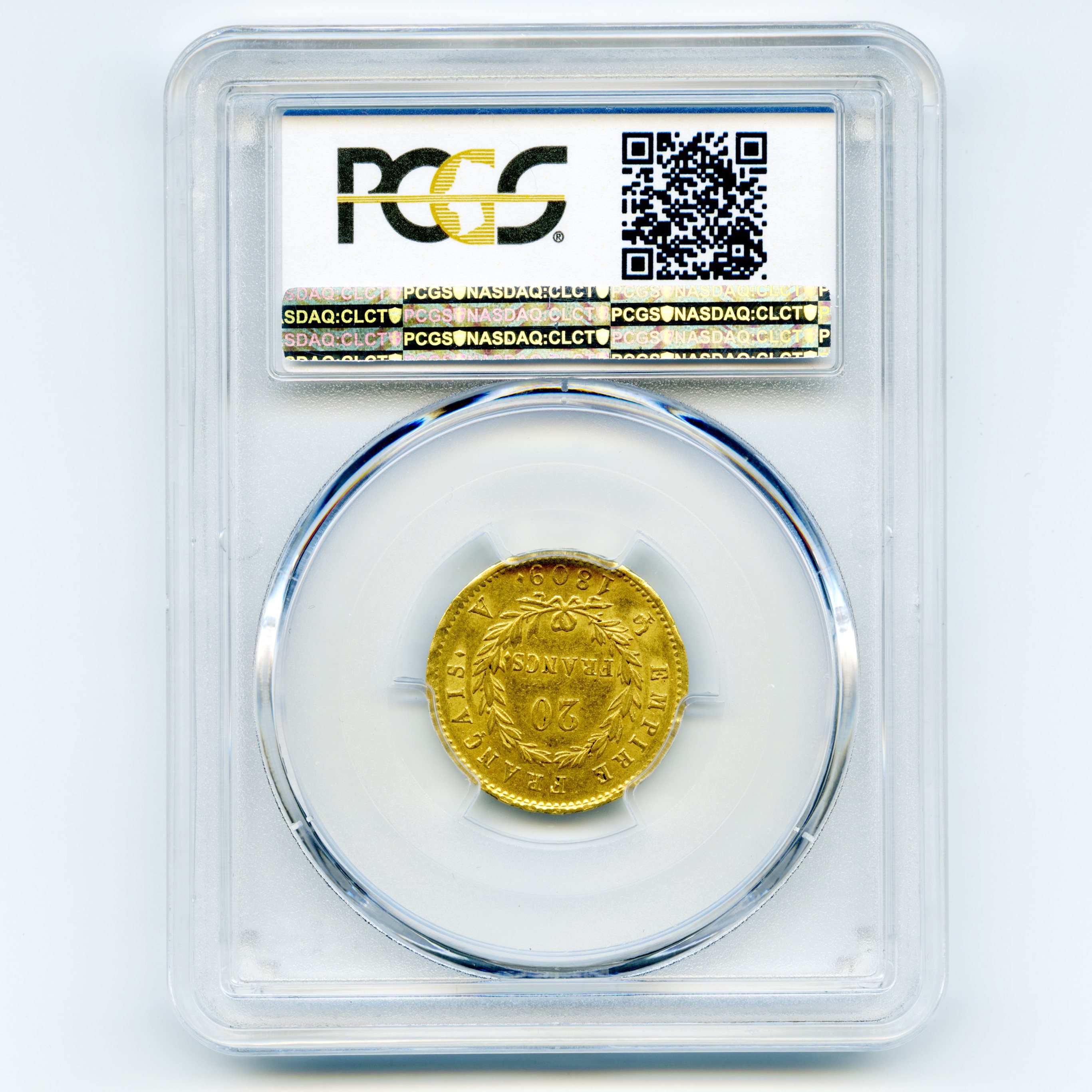 Napoléon Ier - 20 Francs - 1809 A revers Napoléon Ier - 20 Francs - 1809 A revers