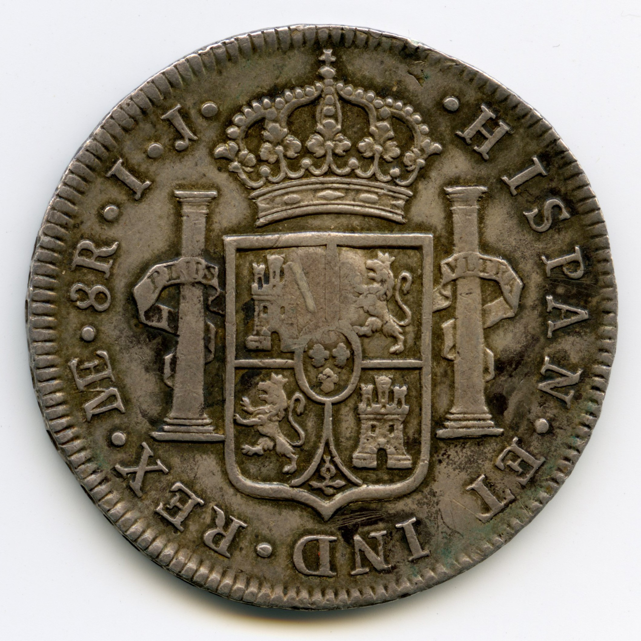 Grande-Bretagne - Georges III - 8R - 1793 revers