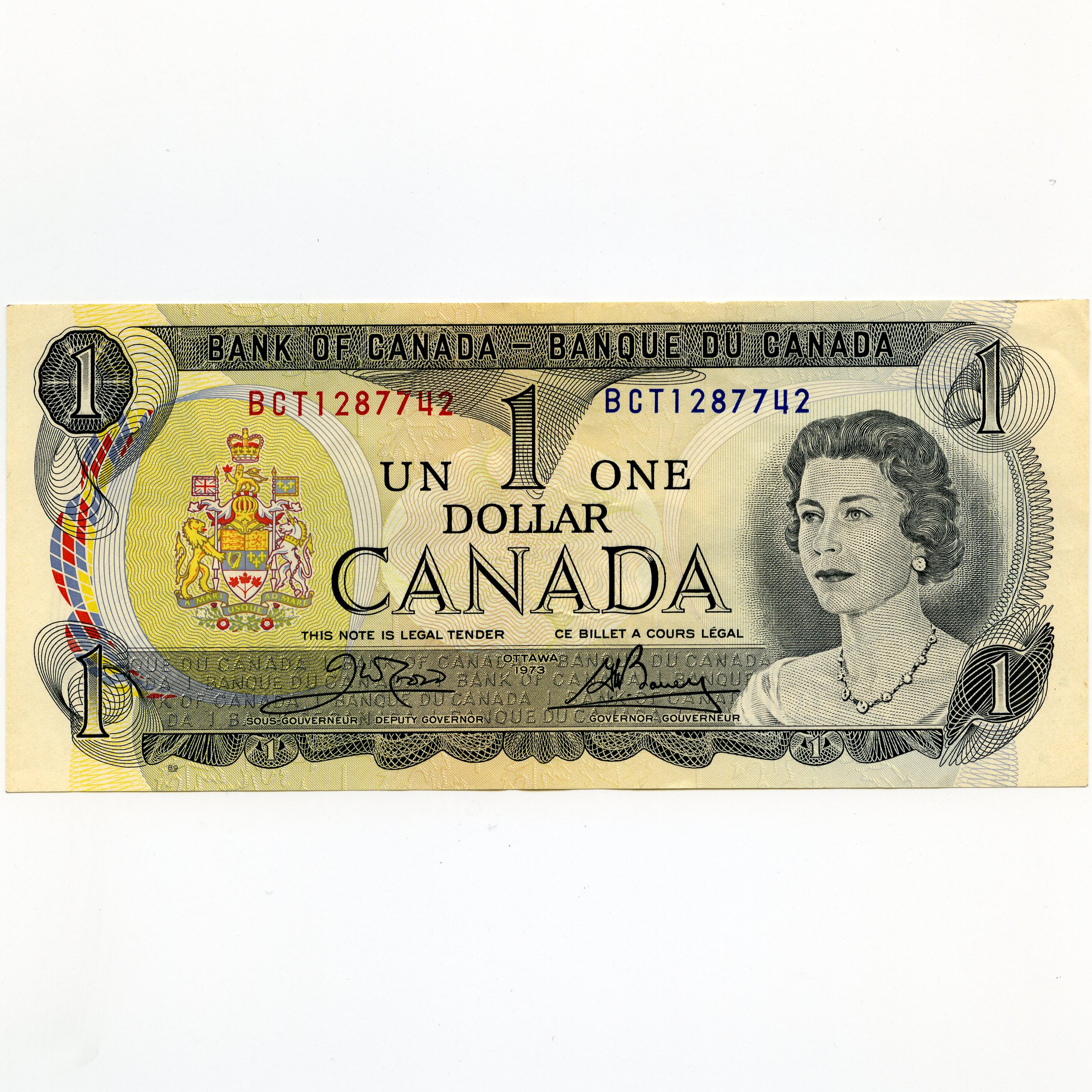 Canada - 1 Dollar - BCT1287742 avers Canada - 1 Dollar - BCT1287742 avers