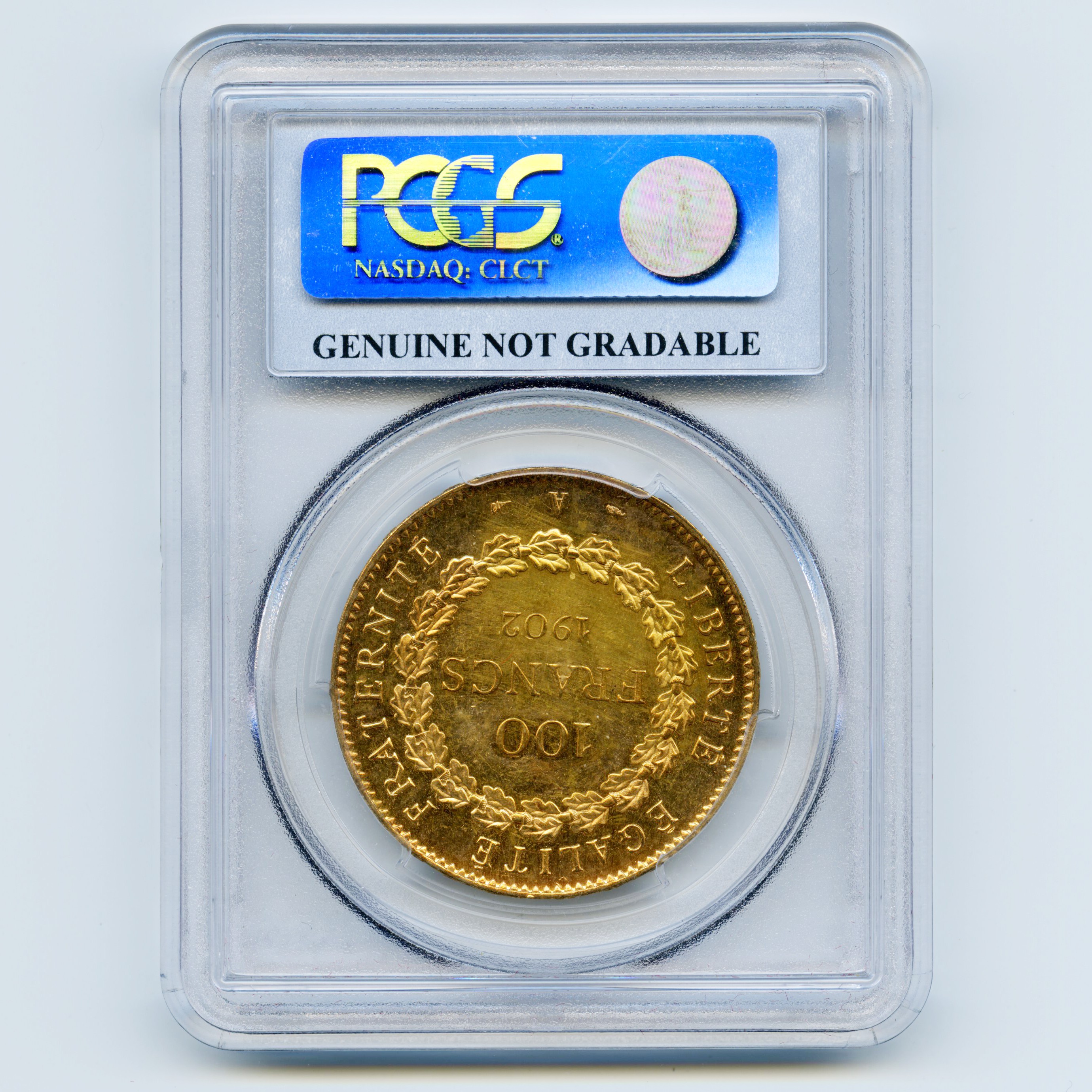 100 Francs Génie - 1902 A revers