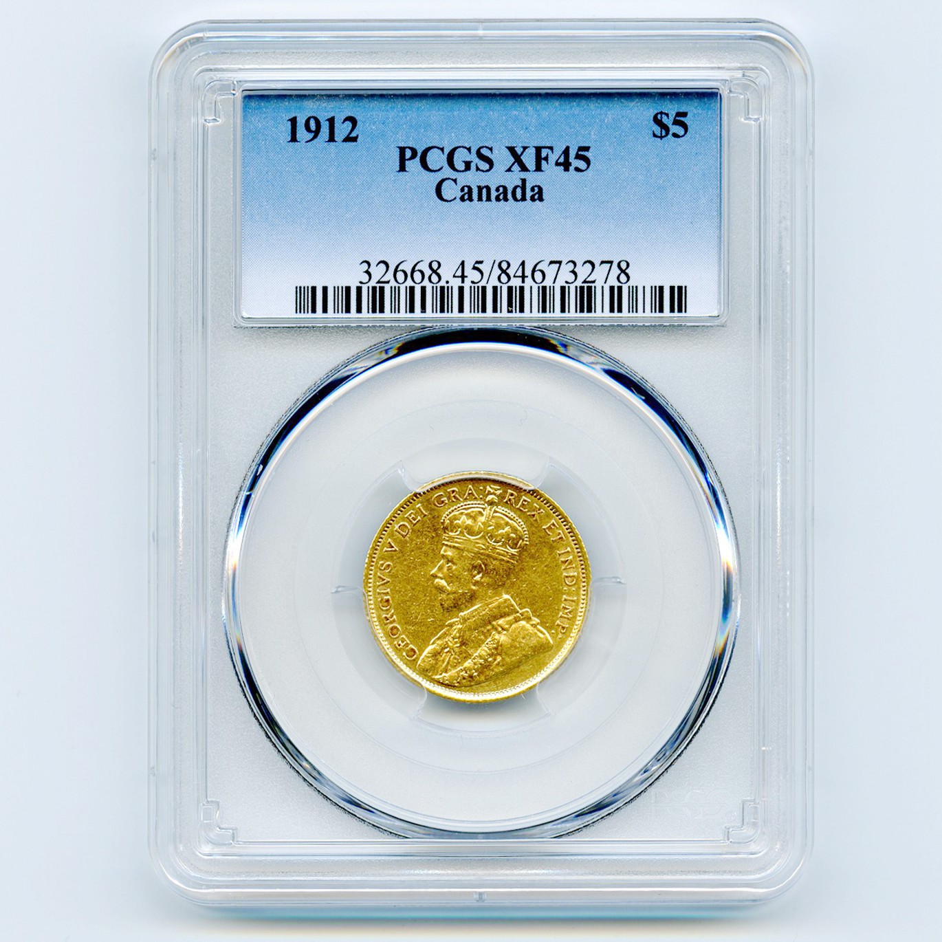 Canada - 5 Dollars - 1912 avers