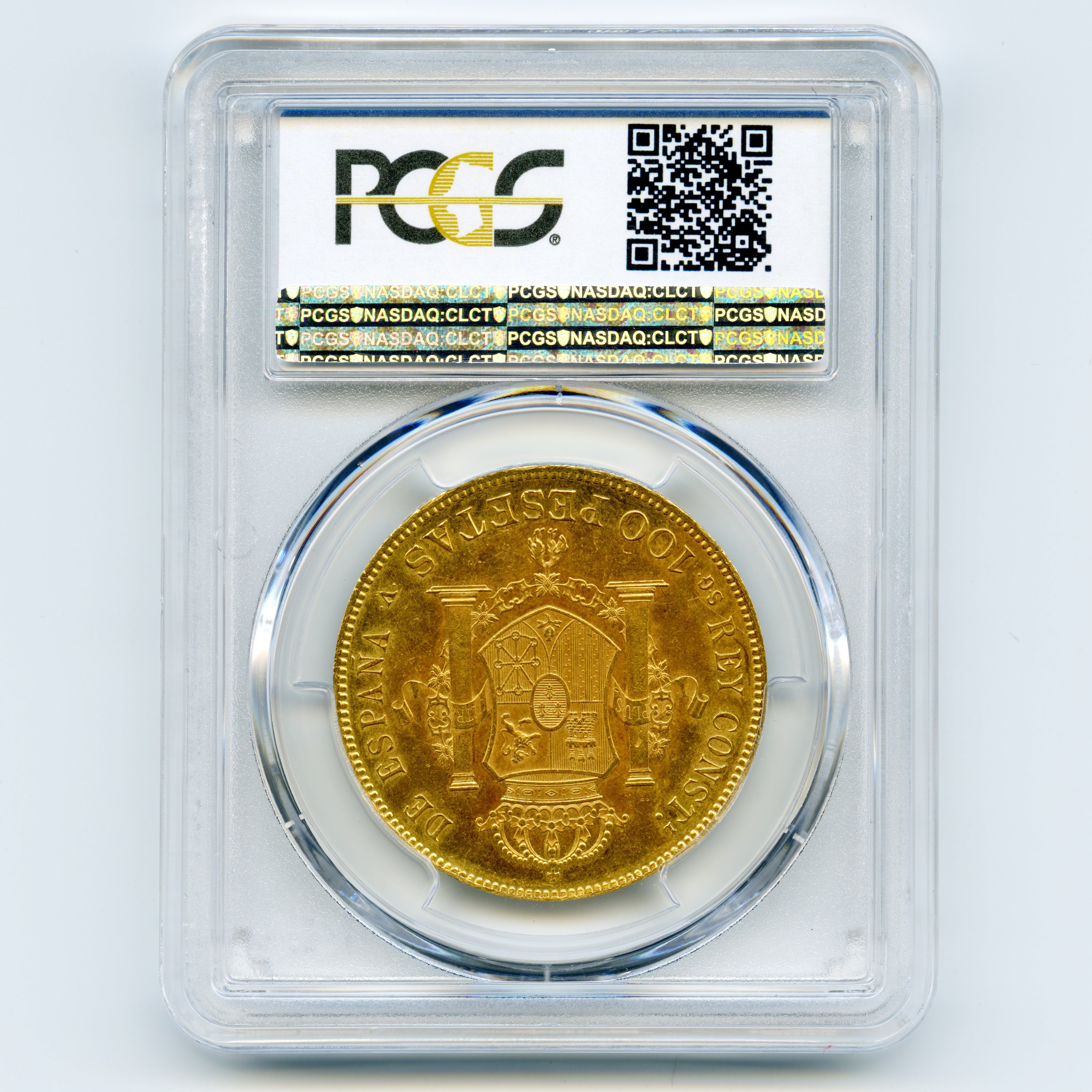 Espagne - 100 Pesetas - 1897 Madrid revers Espagne - 100 Pesetas - 1897 Madrid revers