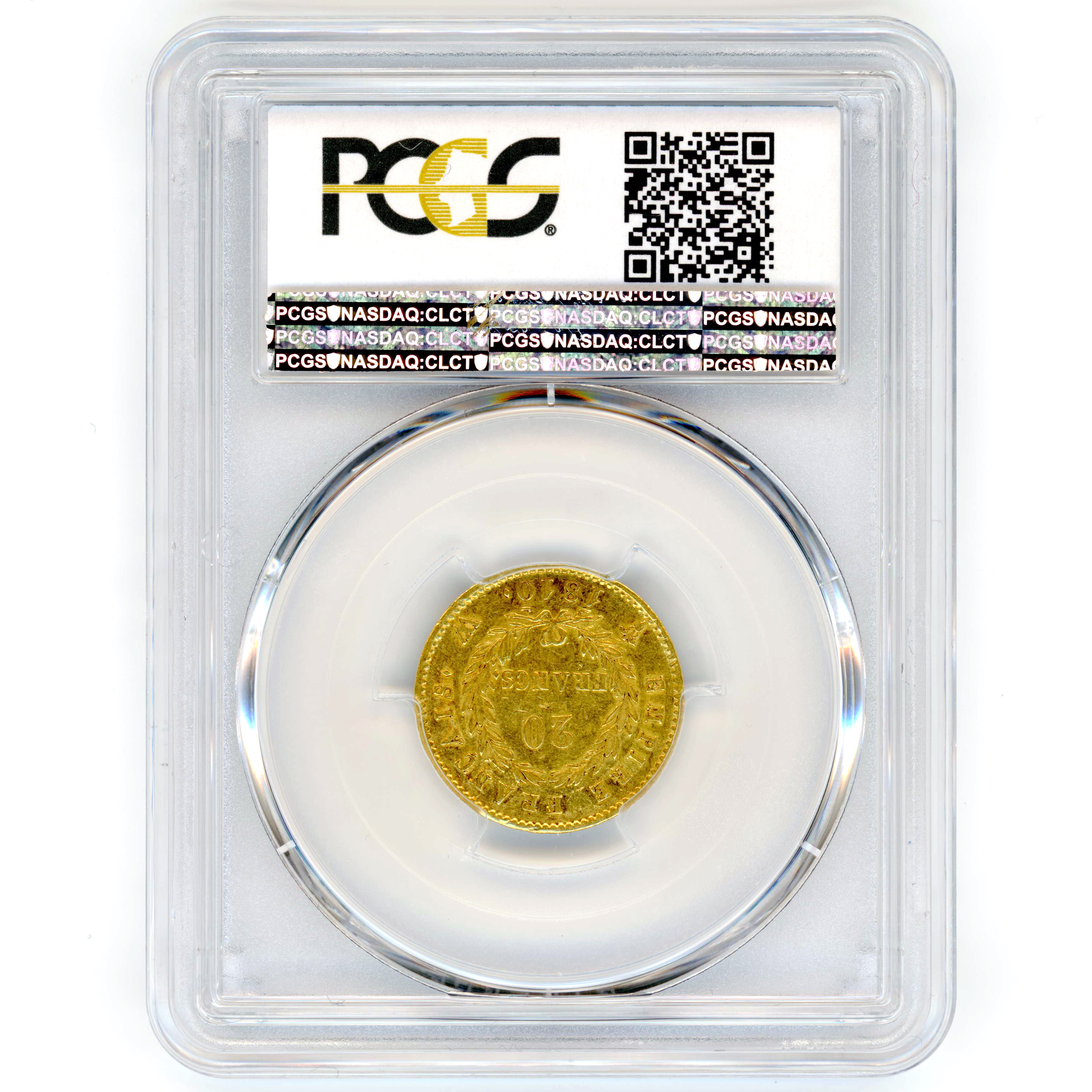 Napoléon Ier - 20 Francs - 1810 W revers Napoléon Ier - 20 Francs - 1810 W revers