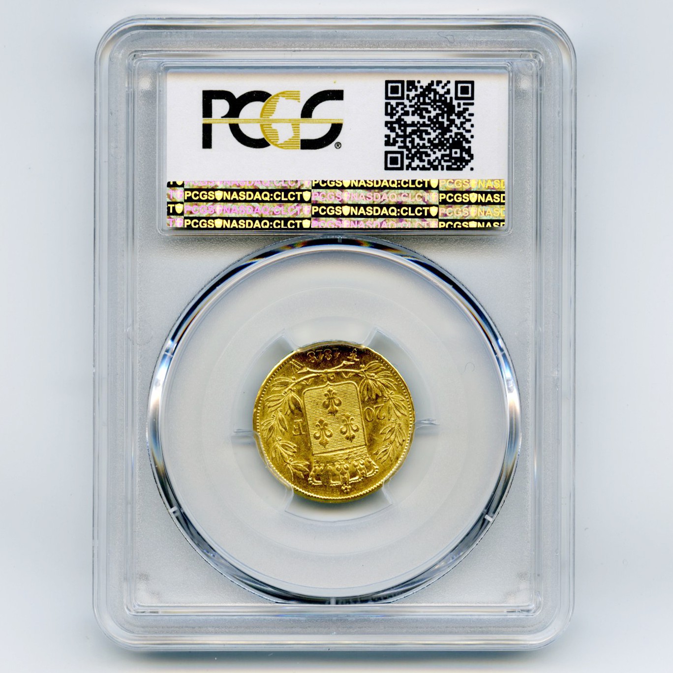 Louis XVIII - 20 Francs - 1818 W revers Louis XVIII - 20 Francs - 1818 W revers