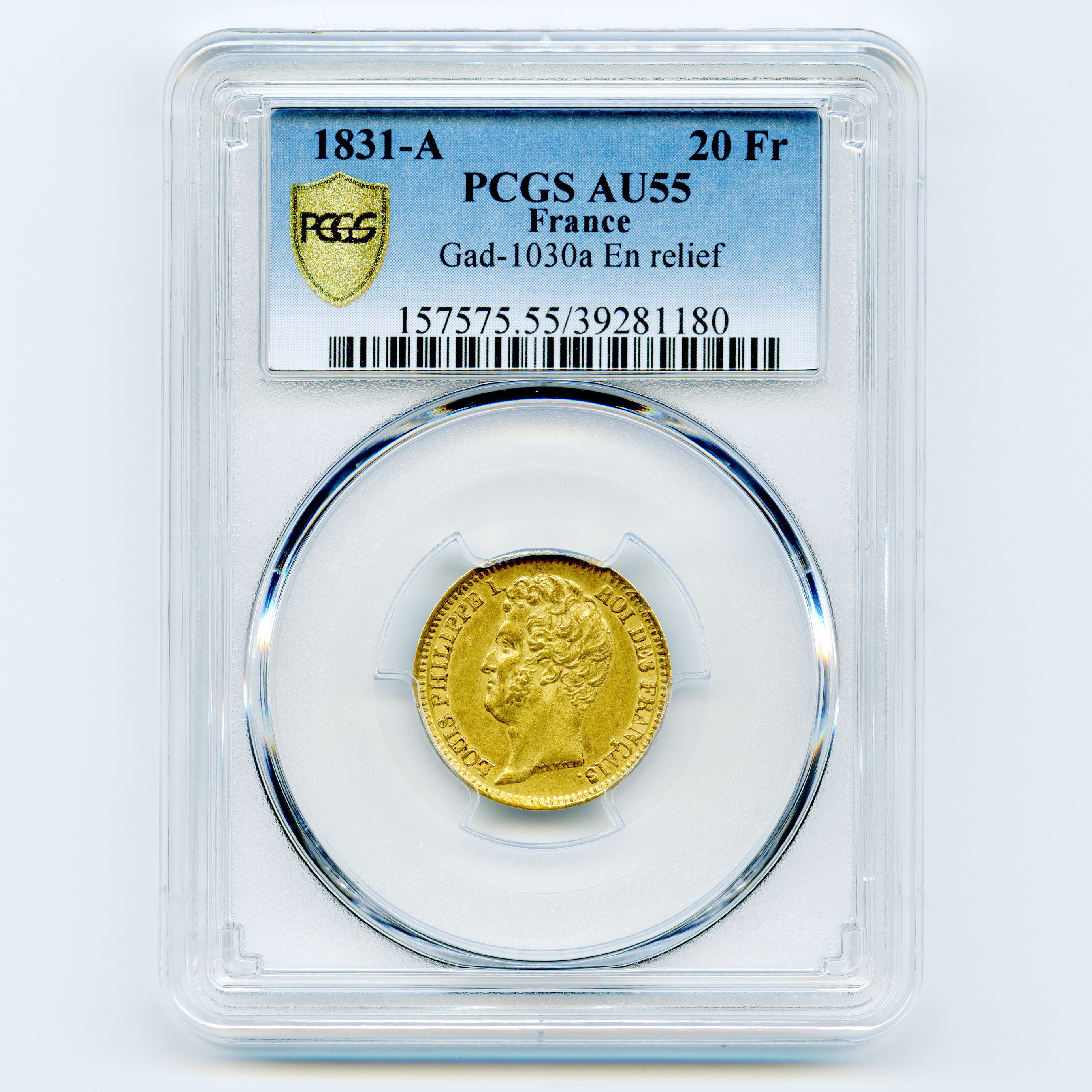 Louis-Philippe Ier - 20 Francs - 1831 A avers Louis-Philippe Ier - 20 Francs - 1831 A avers