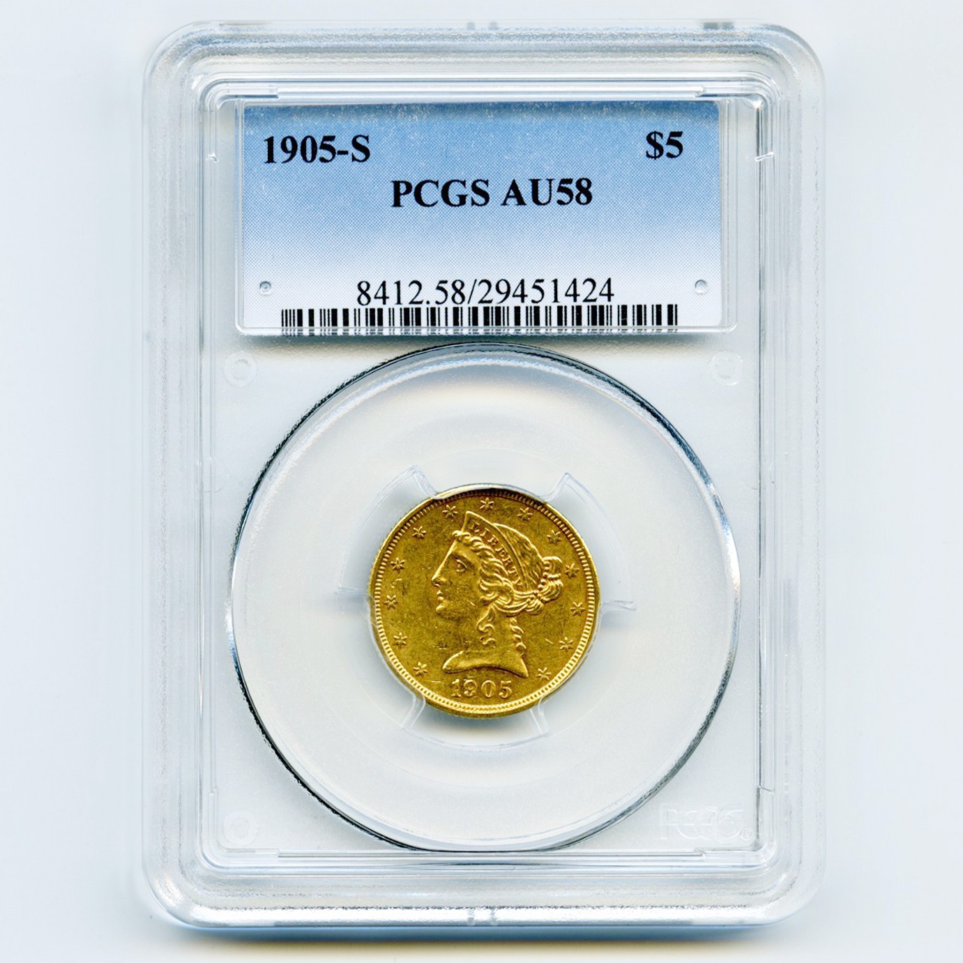 USA - 5 DOLLARS - 1905 S avers