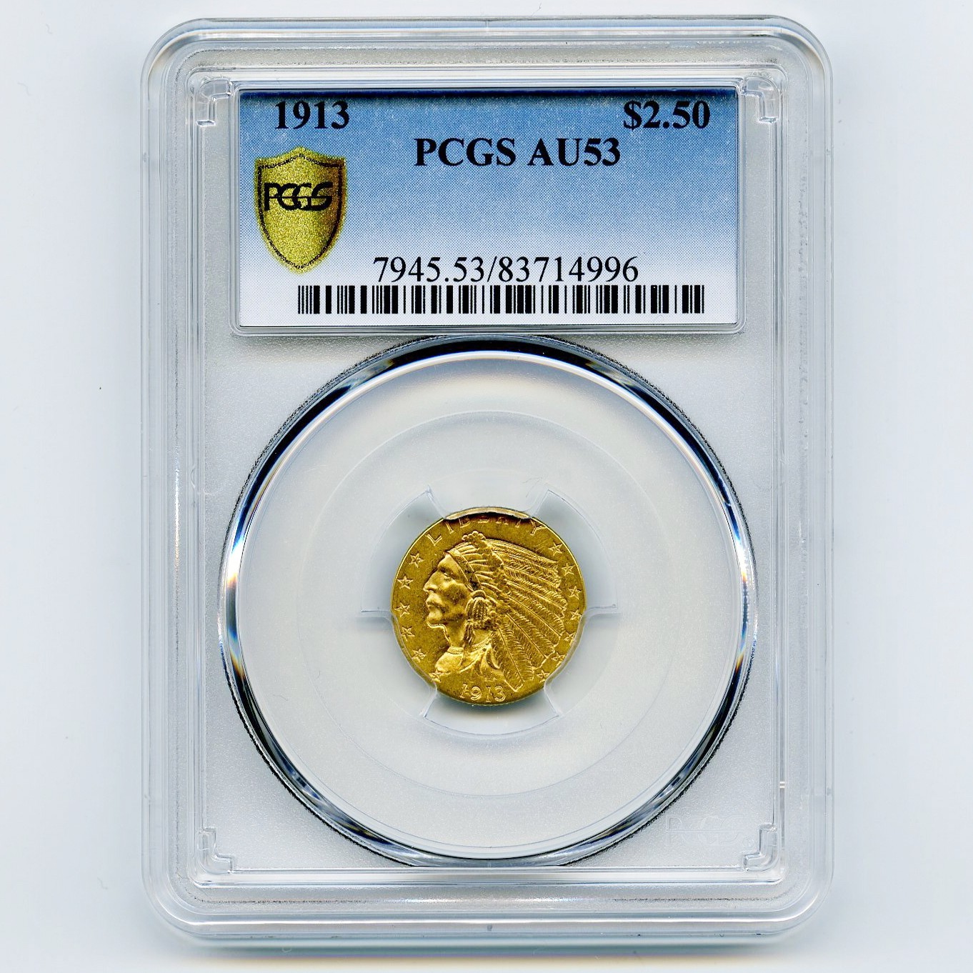 USA - 2,5 Dollars - 1913 avers USA - 2,5 Dollars - 1913 avers