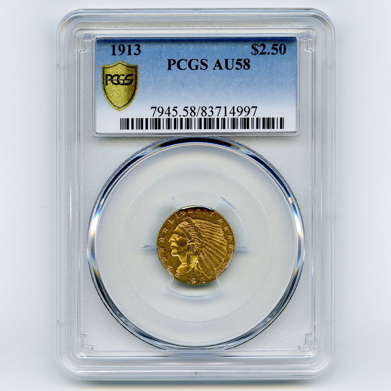 USA - 2,5 Dollars - 1913 avers USA - 2,5 Dollars - 1913 avers