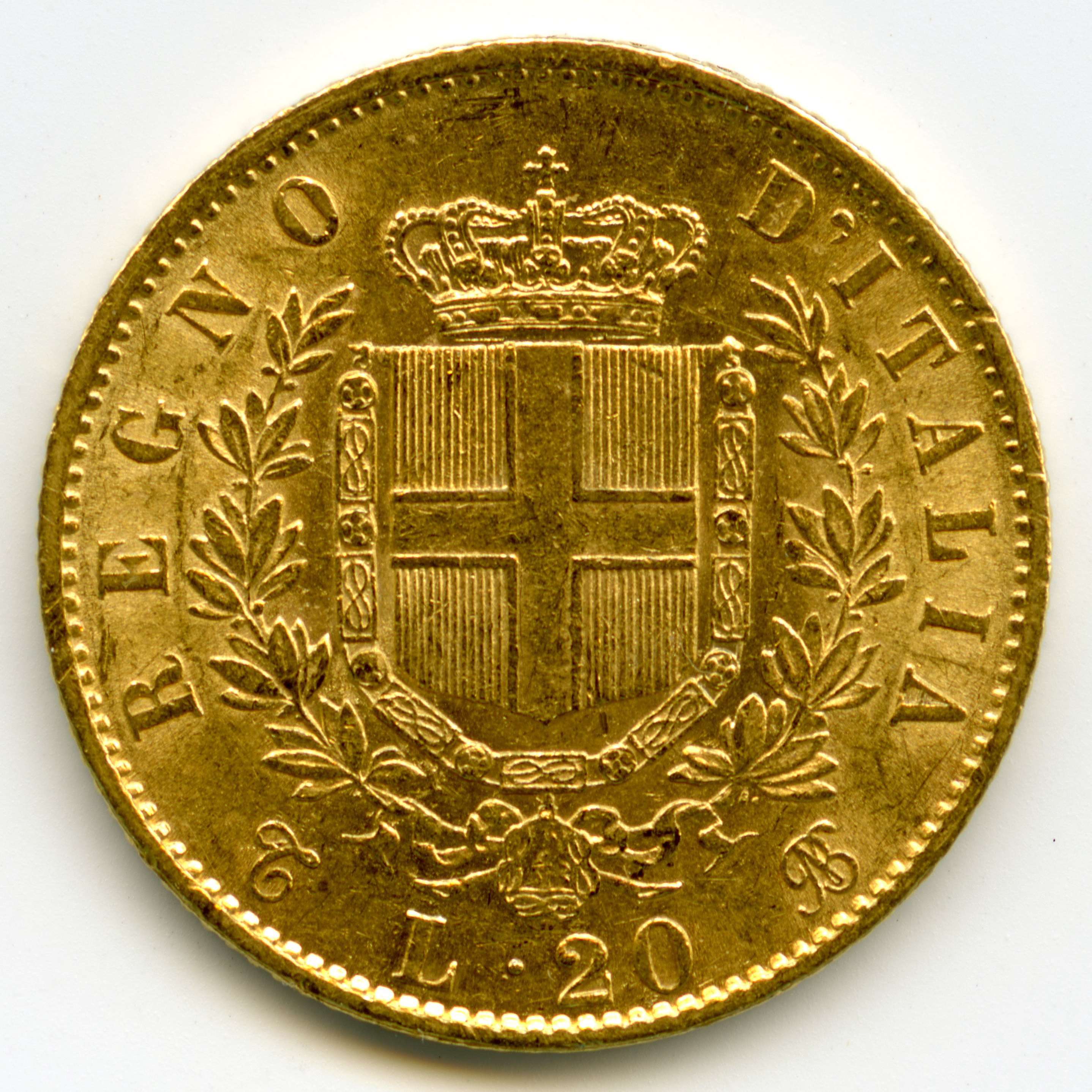 20 Francs Union Latine revers 20 Francs Union Latine revers