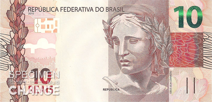 10 réaux brésiliens (BRL)
