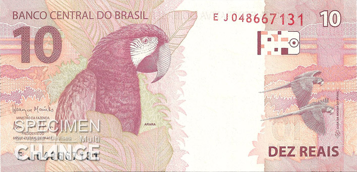 10 réaux brésiliens (BRL)