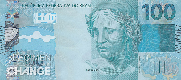 100 réaux brésiliens  (BRL)