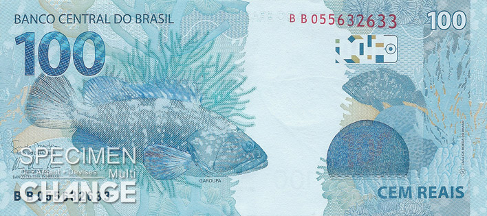 100 réaux brésiliens (BRL)