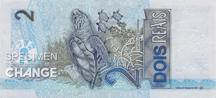 2 réaux brésiliens (BRL)