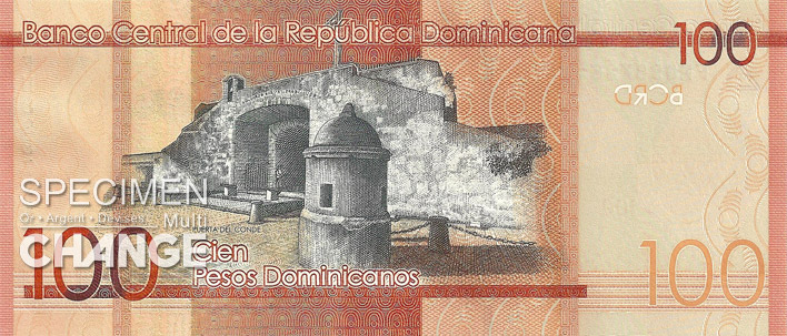 100 pesos dominicains (DOP)