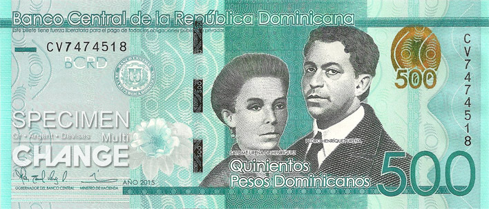 500 pesos dominicains (DOP)