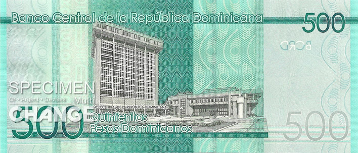 500 pesos dominicains (DOP)