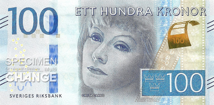 100 couronnes suédoises (SEK) recto