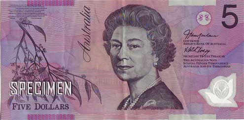 5 dollars australiens (AUD)
