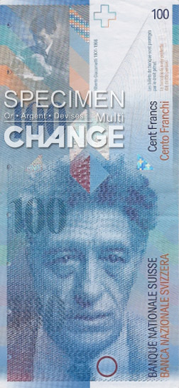 100 francs suisses (CHF)