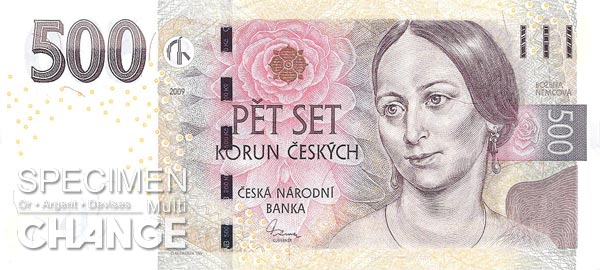 500 couronnes tchèques (CZK)