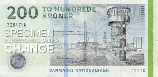 200 couronnes danoises (DKK)