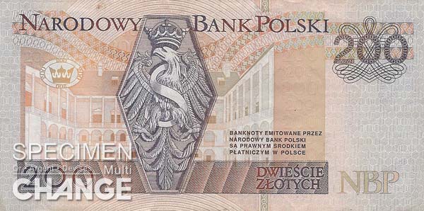 200 złoty polonais (PLN)