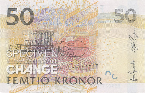 50 couronnes suédoises (SEK)